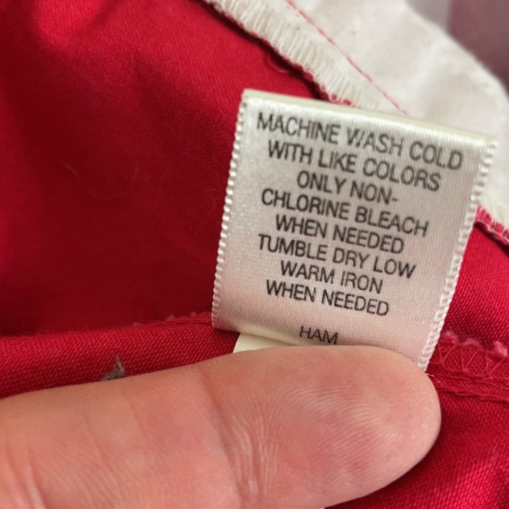 **SOLD**3/$15! SO bright red slim fitting blazer women's S - Picture 10 of 10